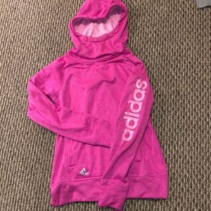 Girls Adidas running hoodie
